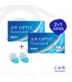 2 pcs Air Optix plus HydraGlyde (3pack) & 2 blister -50%off