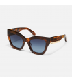 Quay Australia By The Way Brown Tort Frame / Navy To Blue Gradient Lens